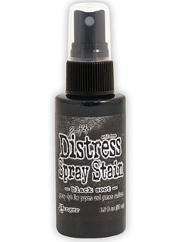 Distress Spray Stain - BLACK SOOT