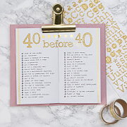 Glitterstickers, guld, siffror, 2ark