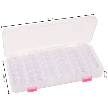 Storage Box + 28 Compartments