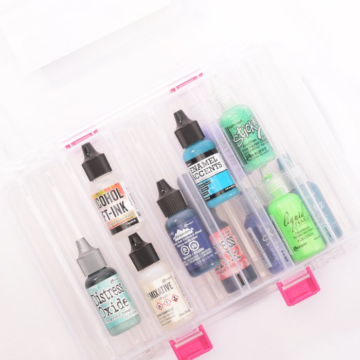 Alcohol ink storage case 23,5x15,5x4,7cm - 5