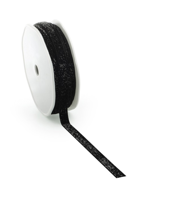 Band  Sparkle Svart  6mm 3M 