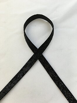Band  Sparkle Svart  6mm 3M 
