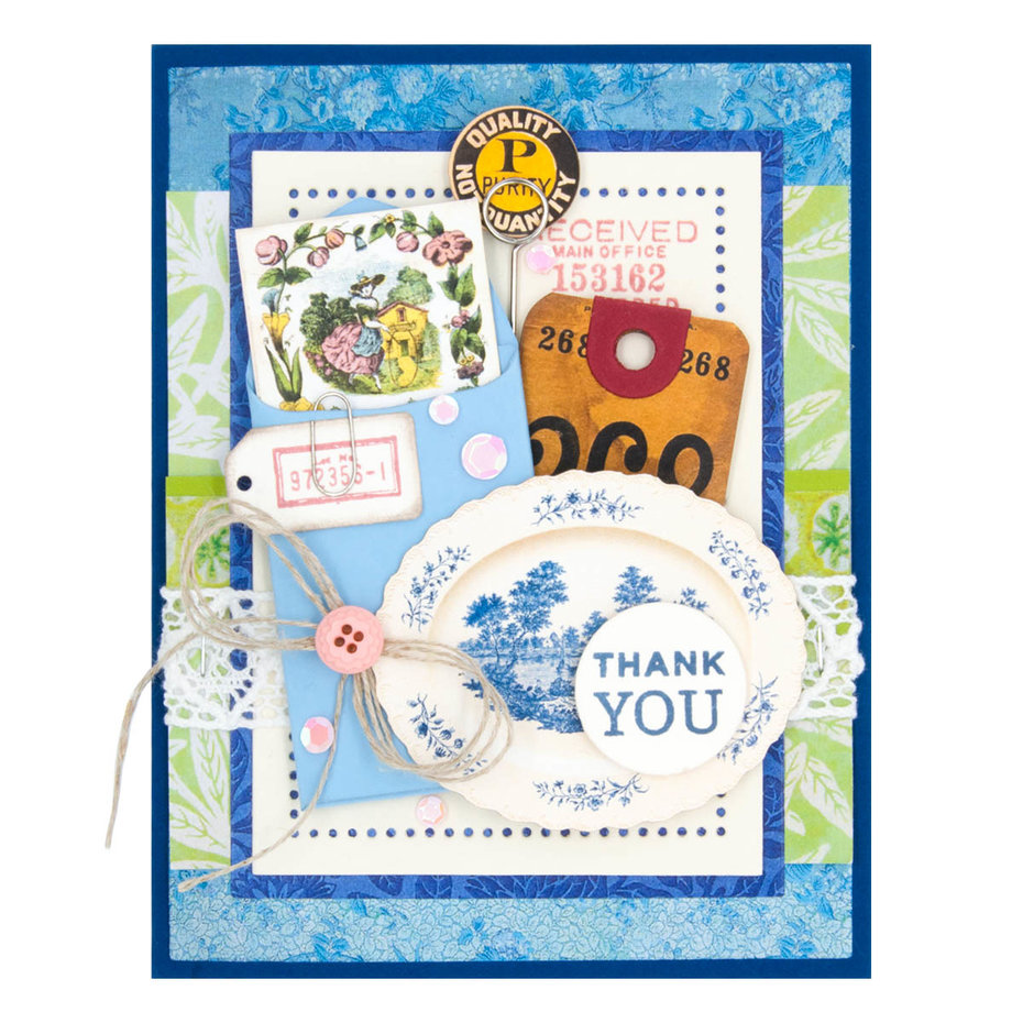 Mini Envelopes 1 Etched Dies - 3