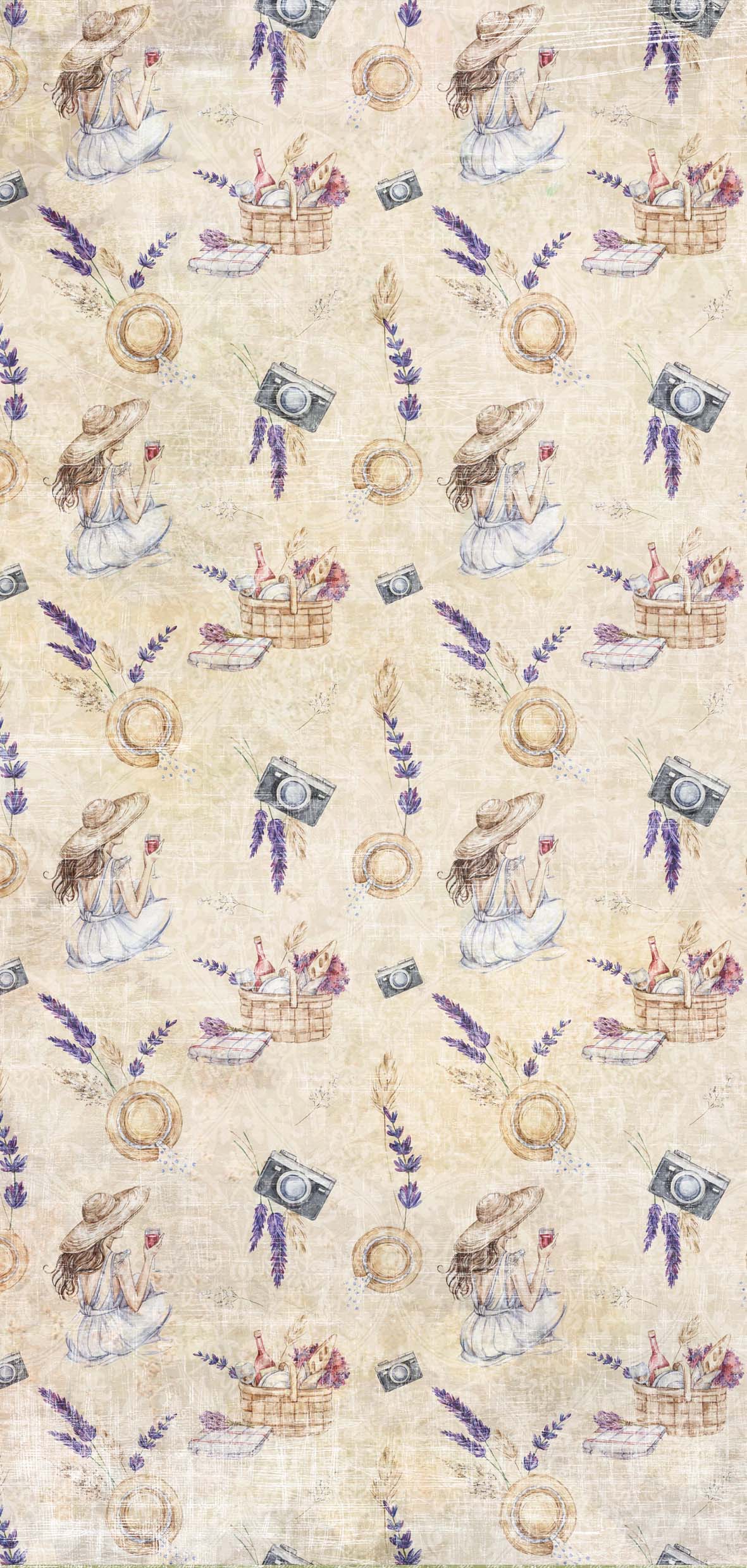 Paperpack Reprint - Slimline -  Spring in Tuscany  pack  6x6 - 3