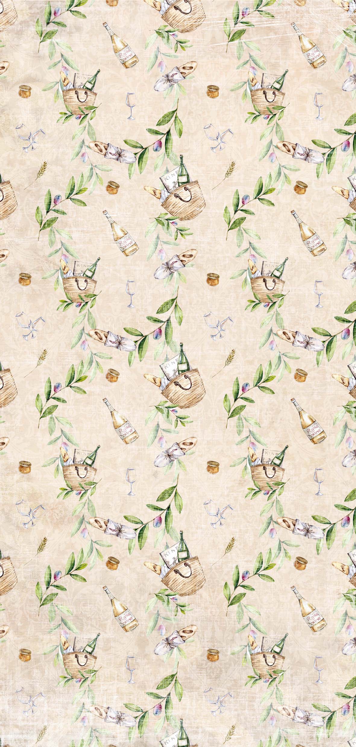 Paperpack Reprint - Slimline -  Spring in Tuscany  pack  6x6 - 7