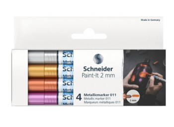 Schneider Metallic Marker Paint-It 011 2mm (4pcs) 