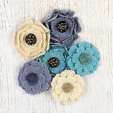 Burlap Mountain Daisies