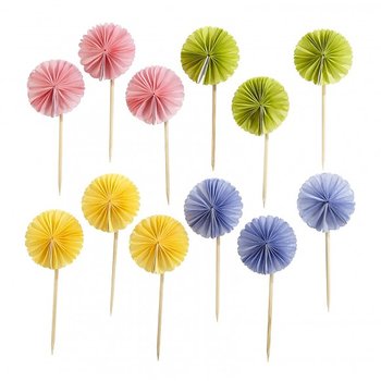Baby Partypicks Blandade färger 12 st