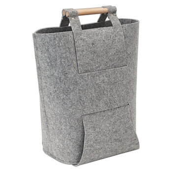 Papermania Felt Craft Bag w/ Wooden Handles