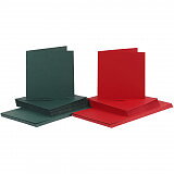 Storpack Kort och Kuvert kvadrat 50 set