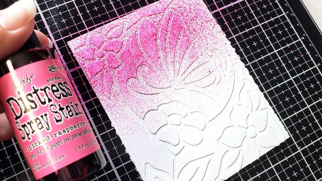 Distress Spray Stain -PICKED RASPBERRY - 2