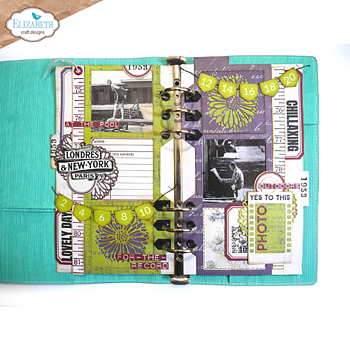 La Dolce Vita Dies Frame Page with Gerbera's 