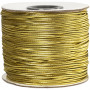 Elastiskt snöre, tjocklek 1 mm, 10 m, guld