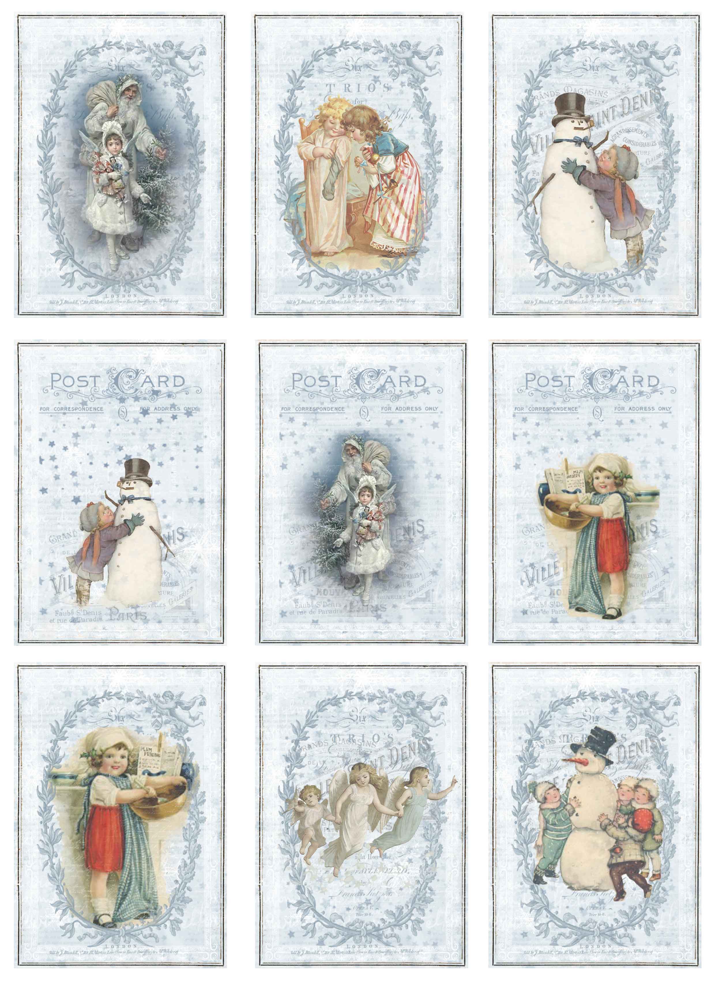 Klippark Vintage ChristmasCollection Frosty