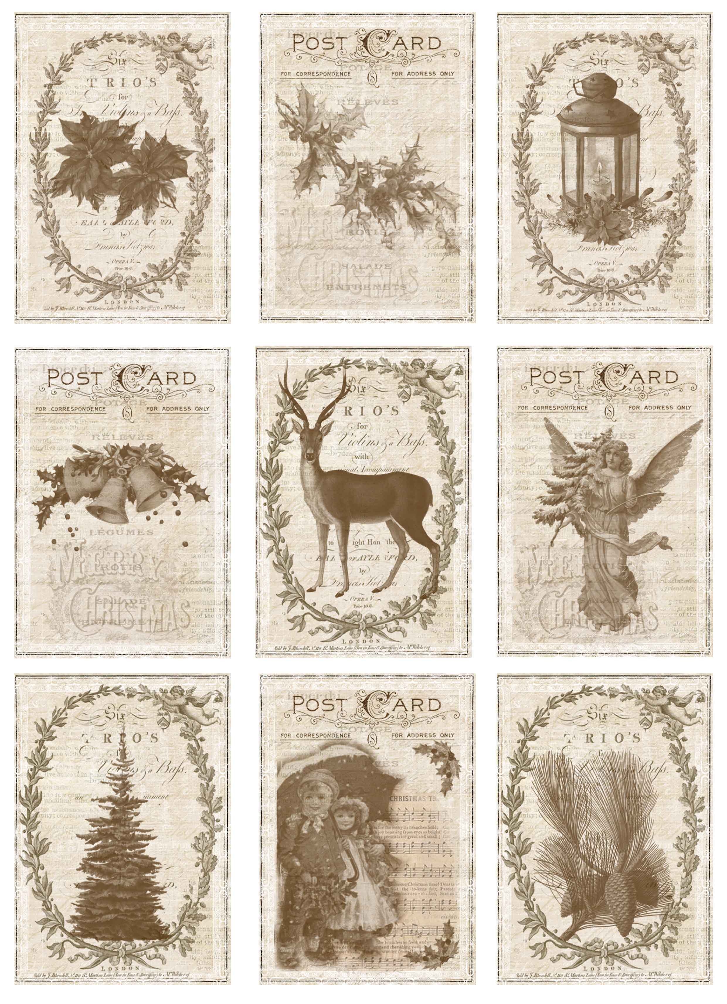 Klippark Vintage Christmas Collection Old Times