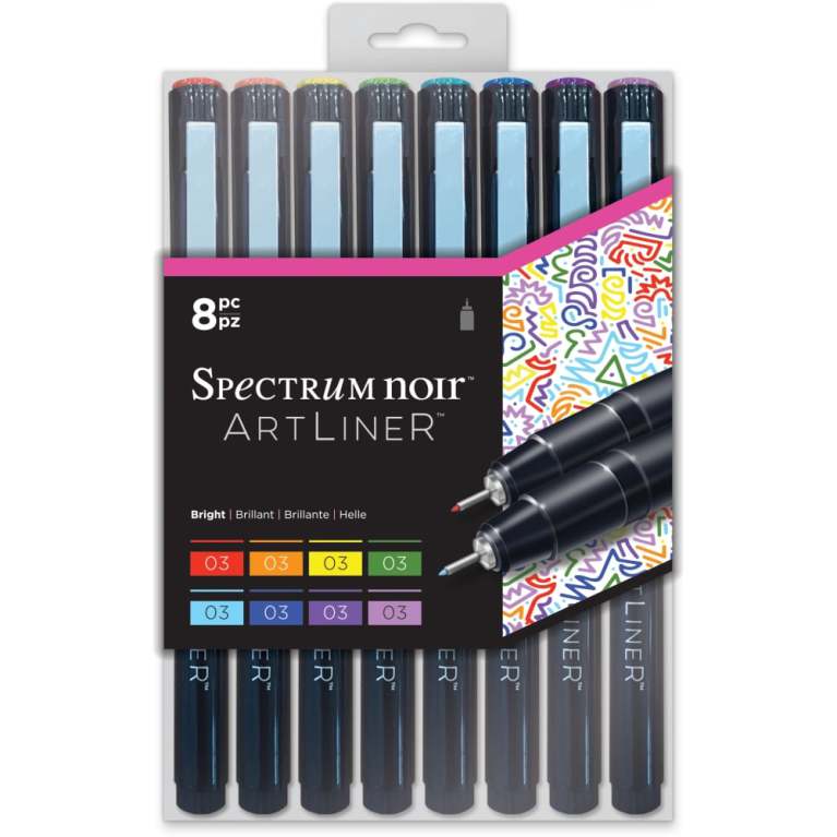  Spectrum Noir - Artliner Brights 8 st