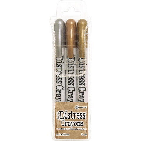 Distress Crayons set- Metallic