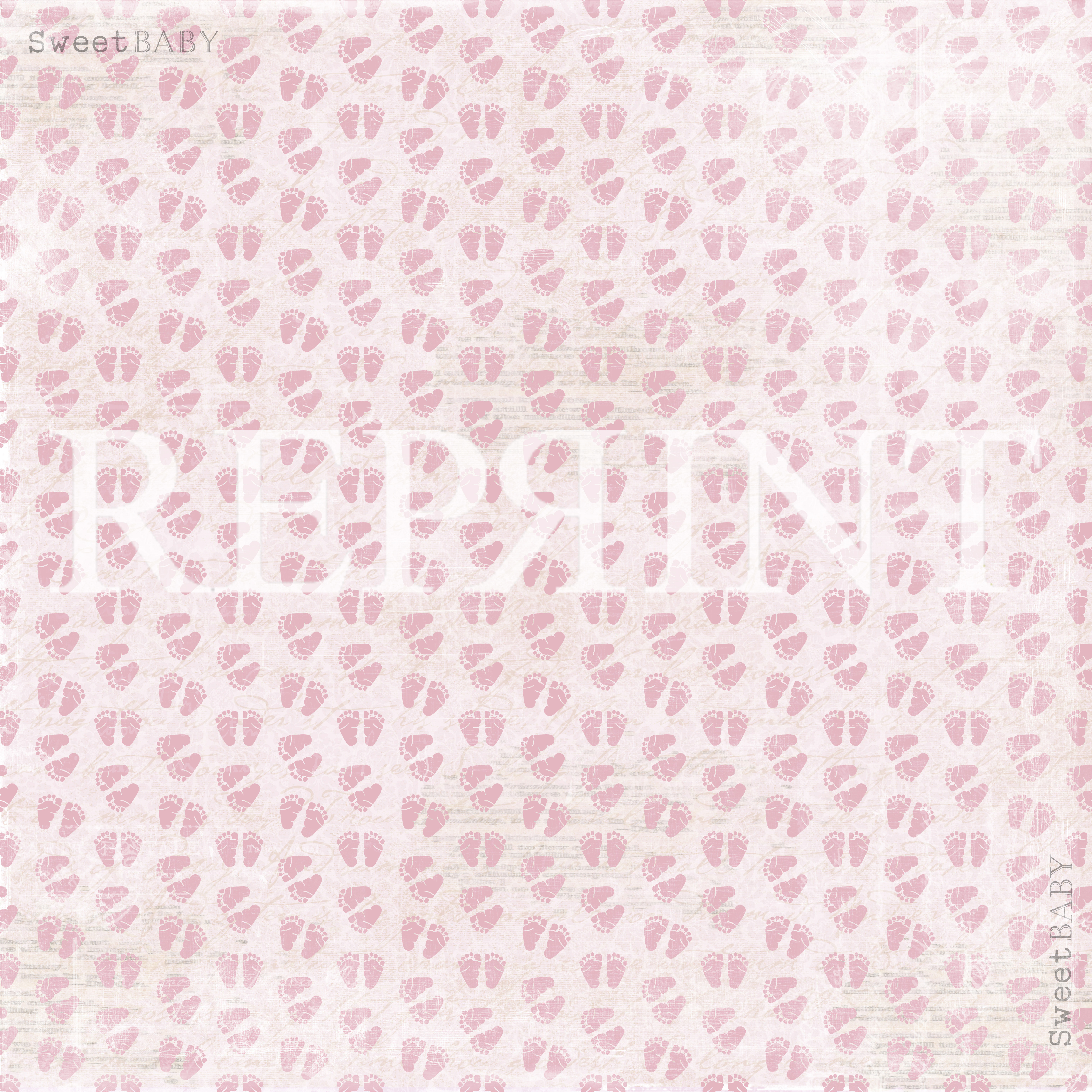 Sweet Baby Pink Baby Feet