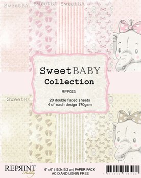 Sweet Baby Collection pack Pink 6x6 (15,2 x 15,2 cm)
