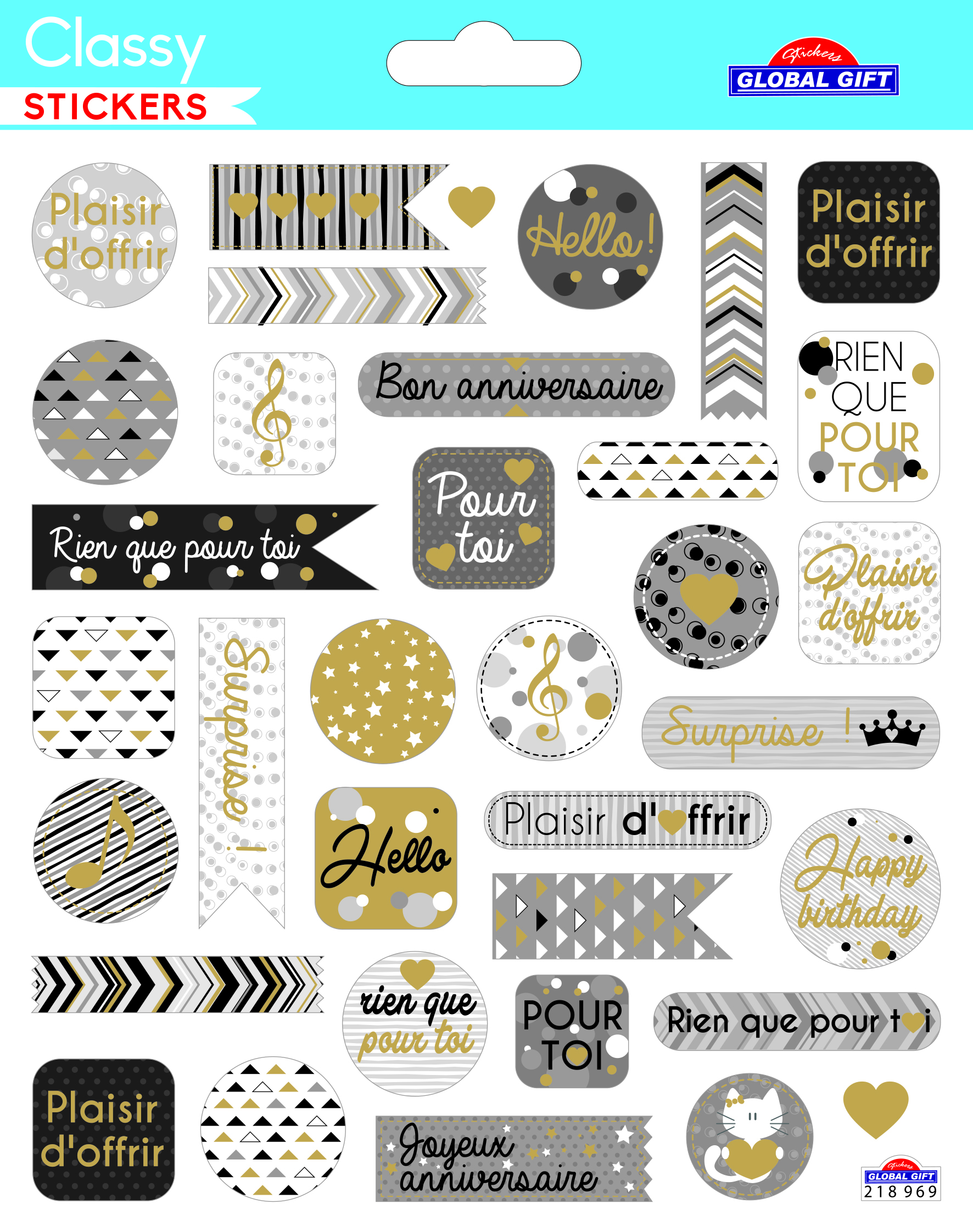  Classy stickers Planner