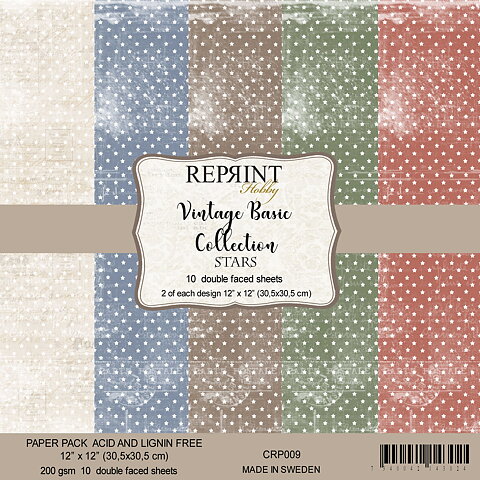 Basic Collection Pack Stars 12 x12 "(30,5 x 30,5 cm)