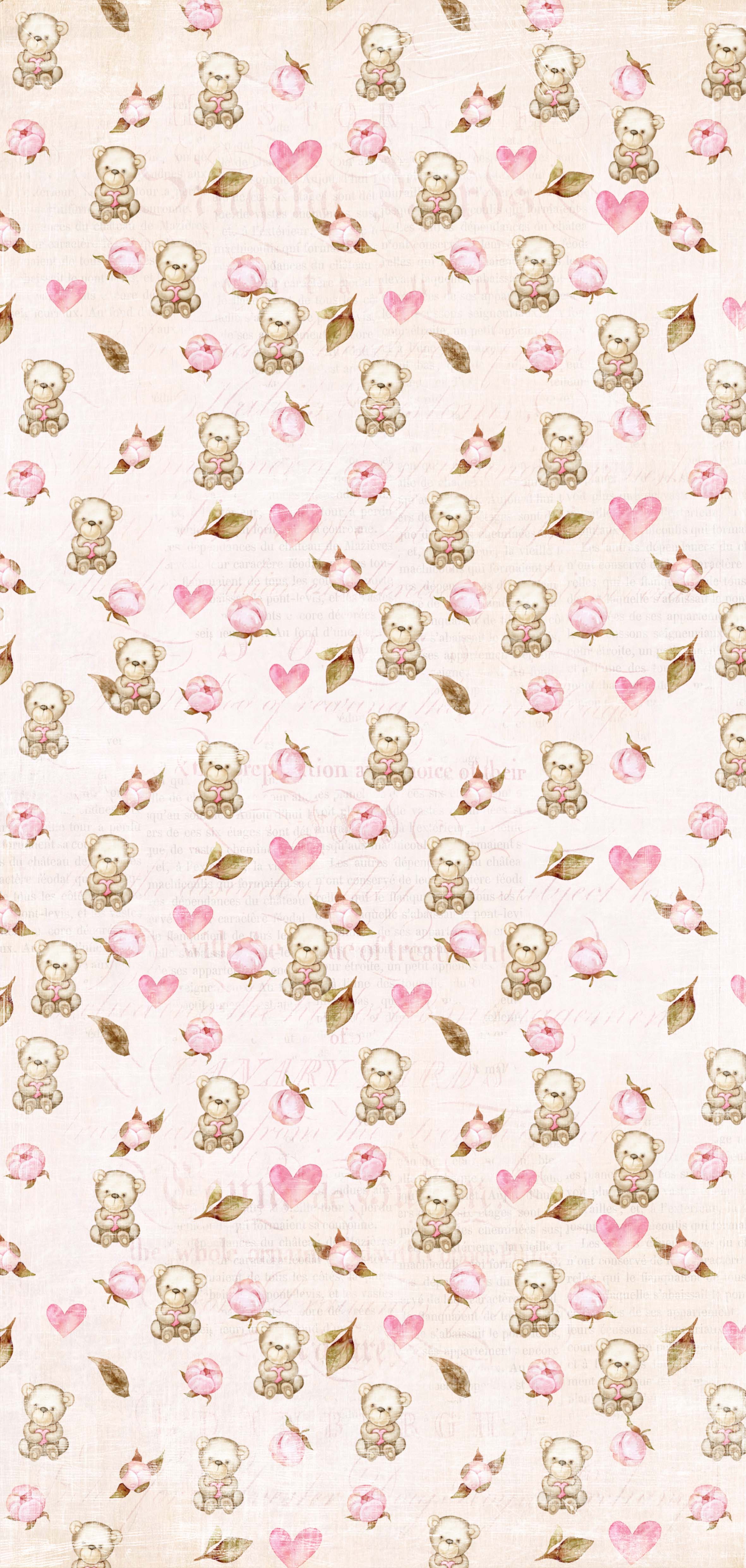 Slimline Teddy Girl Collection pack  - 6