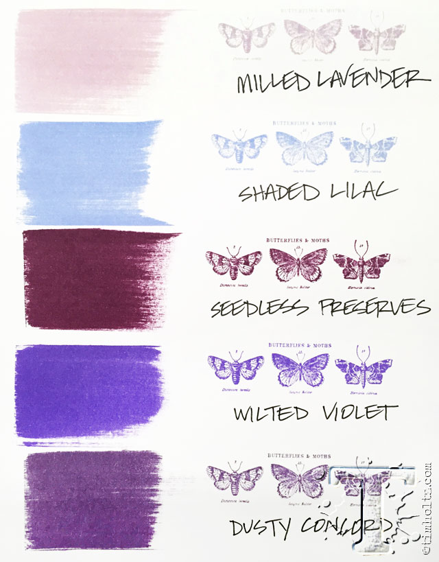 distress oxide - shaded lilac
