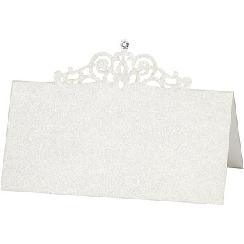 Bordskort Creme, 10st.