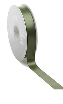 Satinband Moss grön 25m Bredd 16mm