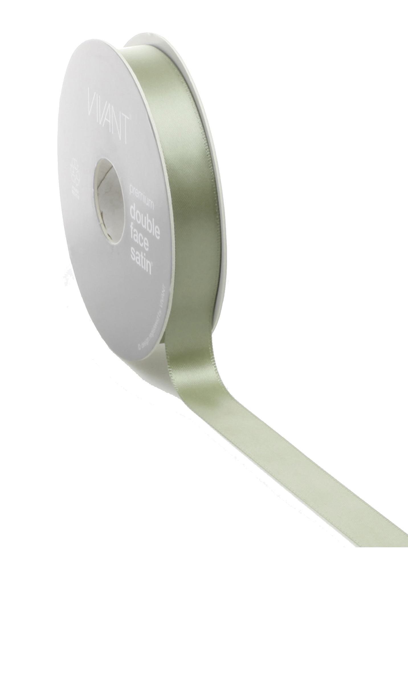 Satinribbon Light Green 25m
