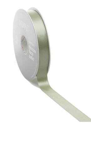 Satinribbon Ligt green 25m