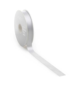 Satinband Silver 25m Bredd 25mm