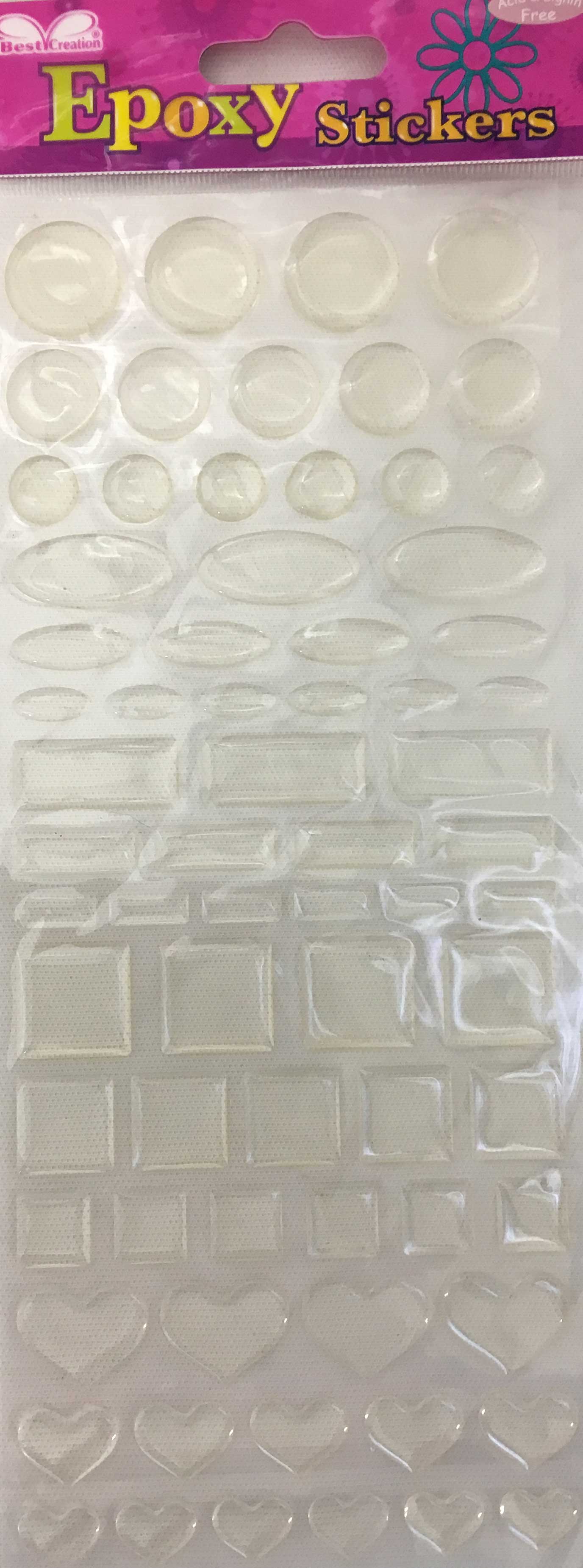 Epoxy Stickers diffrents designs