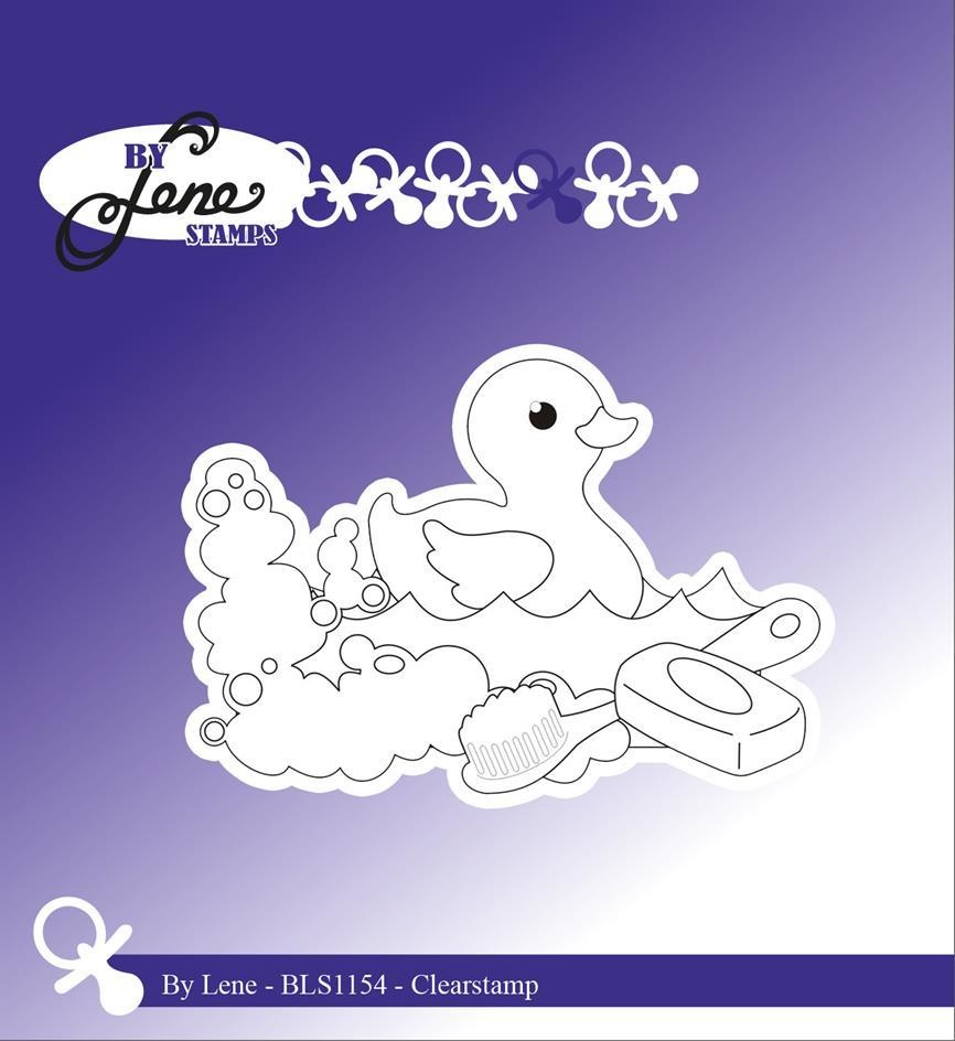 By Lene Duck In Shower Clear Stamps