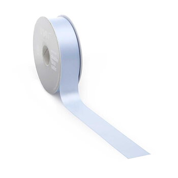 Satinband Ljus blå 25m Bredd 25mm