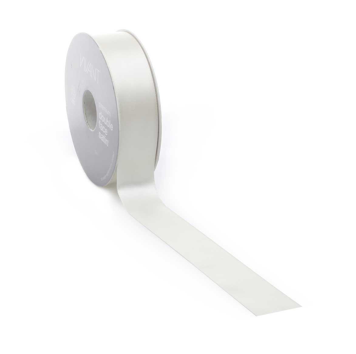 Satinband Beige 25m Bredd 25mm