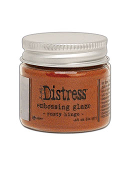 Embossing Glaze Rusty Hinge