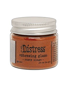 Embossing Glaze Rusty Hinge