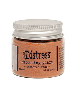 Embossing Glaze Tattered Rose
