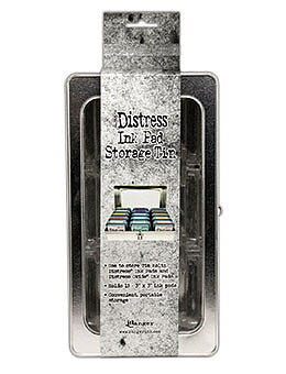 Distress ink pad storage tin