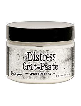 Distress grit paste , translucent