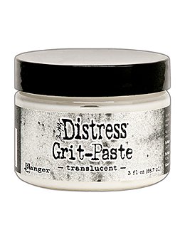 Distress grit paste , translucent