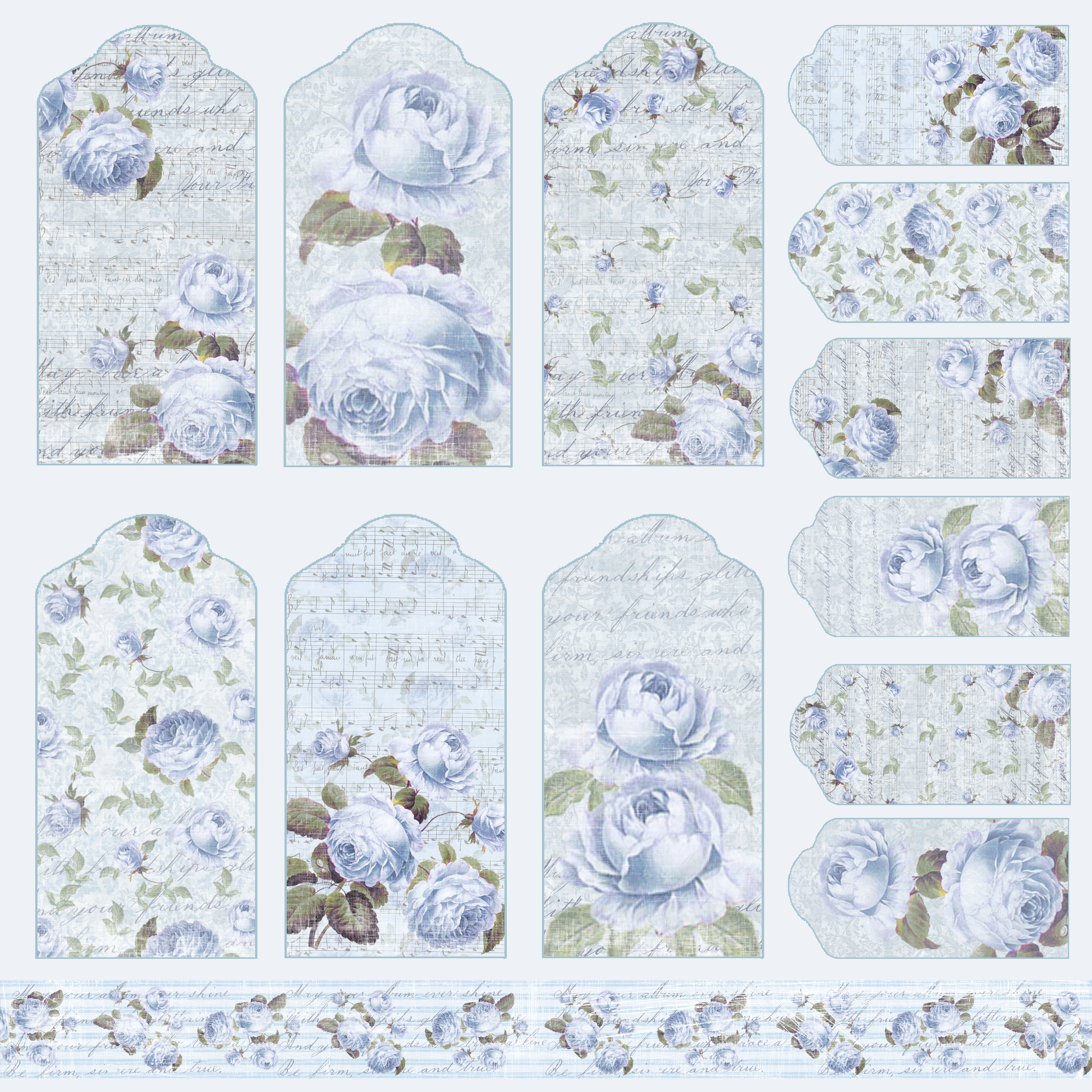 Blue Rose Romance Collection  -  Tags