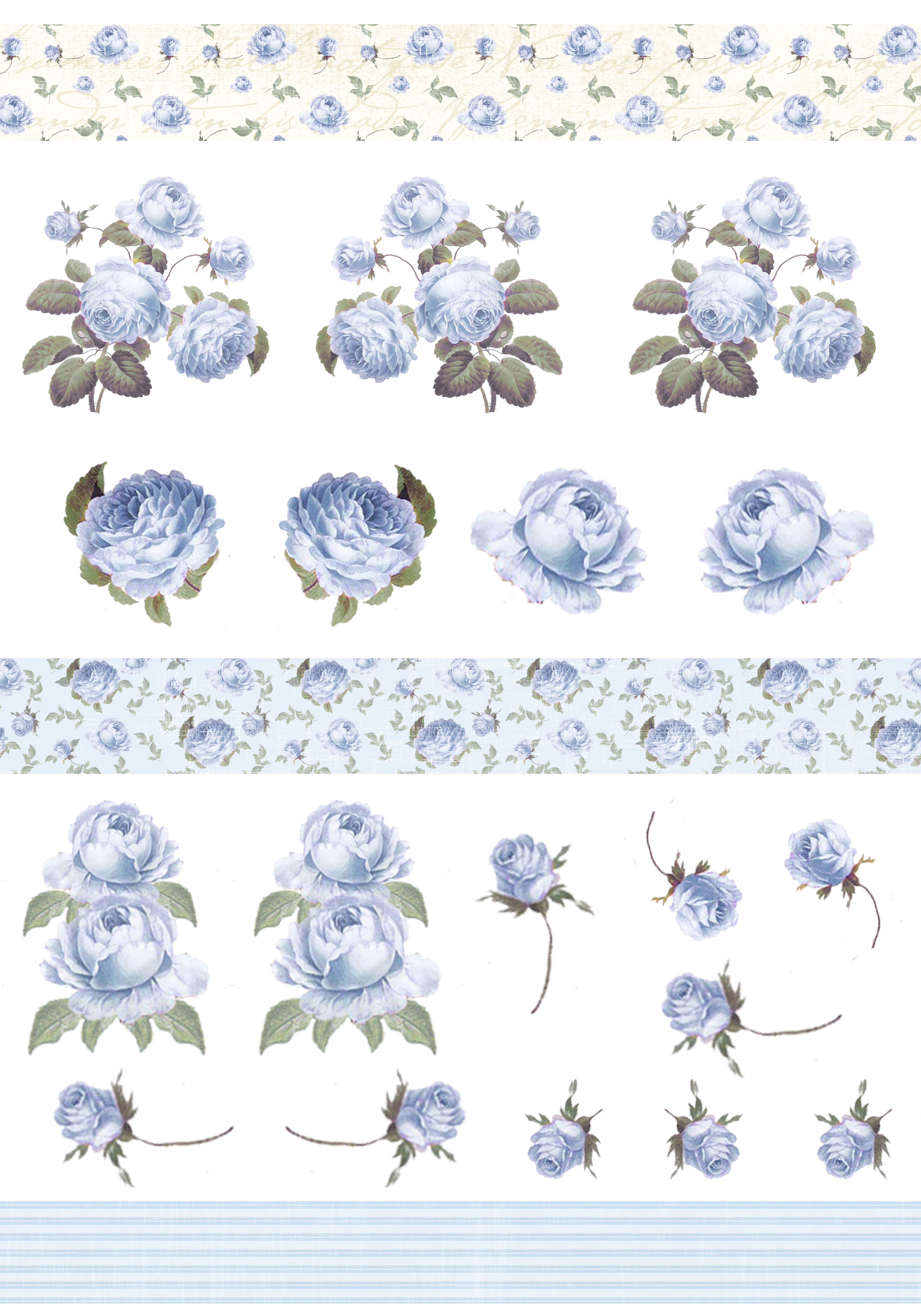 Blue Rose Romance Collection  -  Klippark