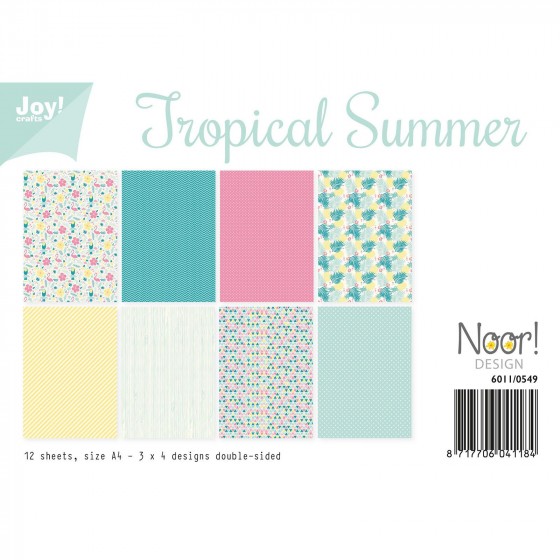 Pappersblock Joy Craft Tropical Summer
