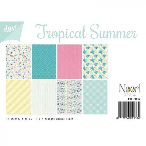 Pappersblock Joy Craft Tropical Summer
