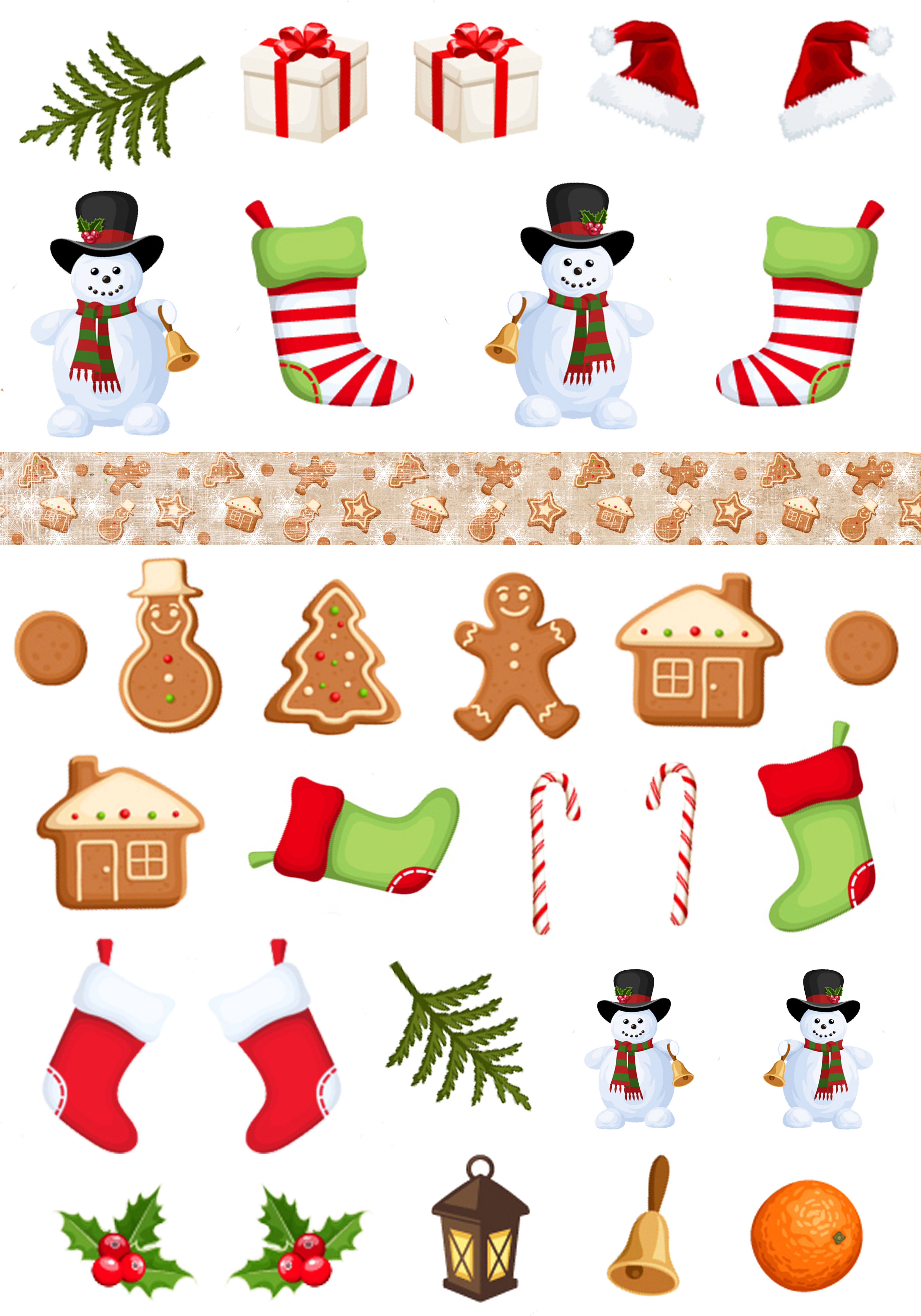 Snowman & Friends Collection  -  Klippark