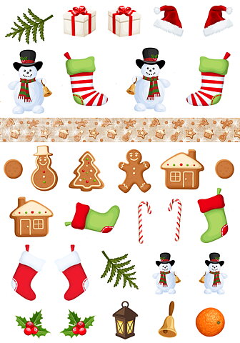 Snowman & Friends Collection  -  Klippark