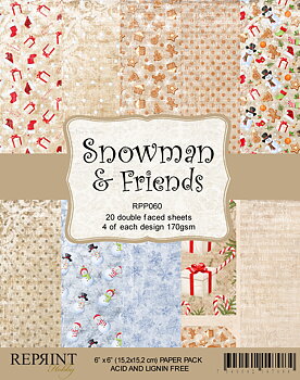 Snowman & Friends Collection pack 6x6