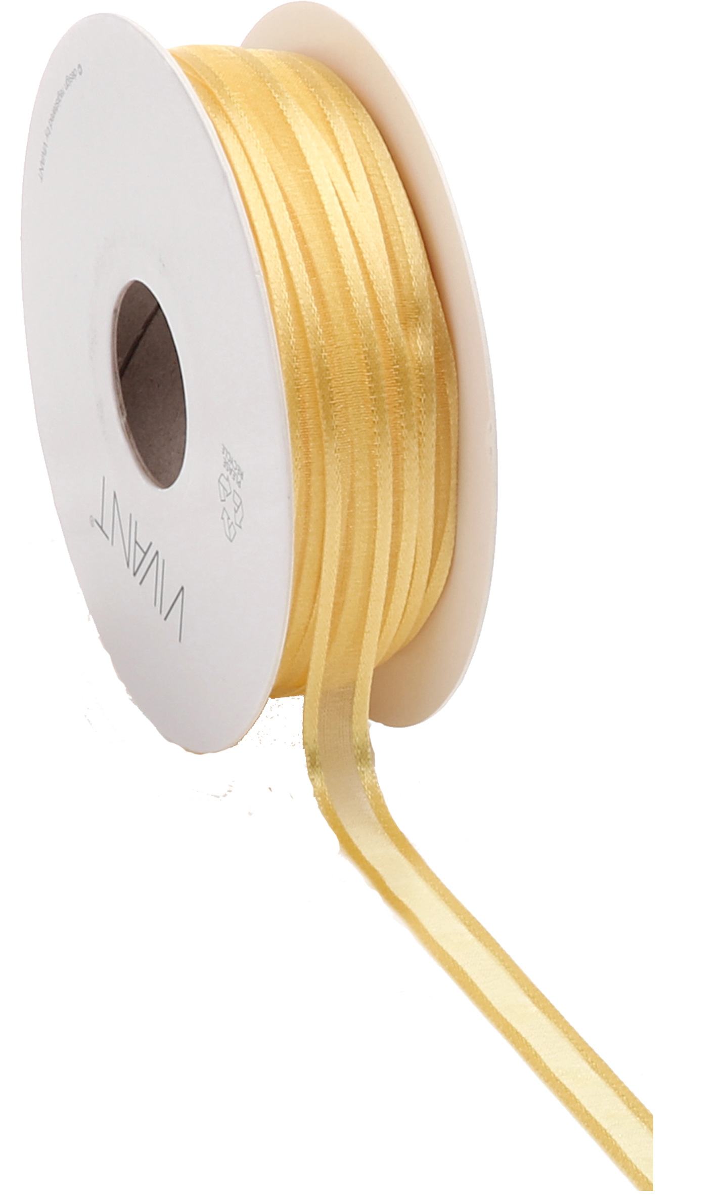 Band Organza Edge Prego 10mm - Gold